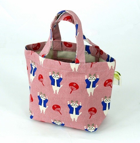 ミニトートバッグ　内ポケット付き　おまつりたーちゃんPI 画像